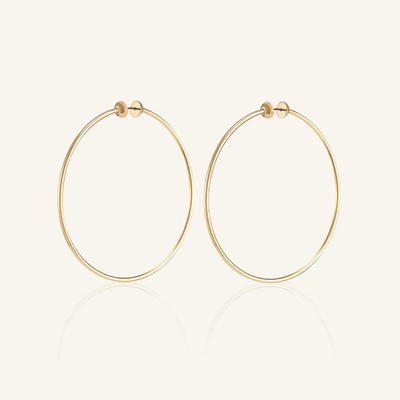 Gotstyle Fashion - Jenny Bird Jewellery Classic Hoop Earrings - Gold