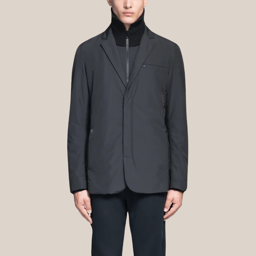 Insulated Travel Blazer - Black