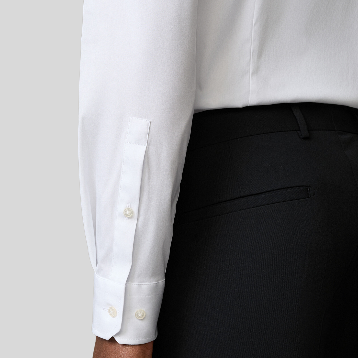 Gotstyle Fashion - Strellson Collar Shirts Slim-Fit Cotton Dress Shirt - White