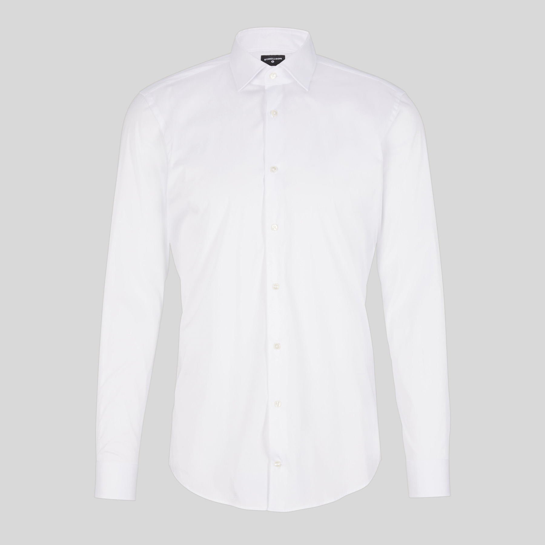 Strellson Slim Fit Cotton Dress Shirt White