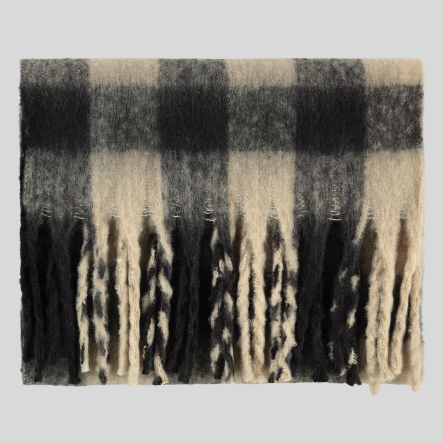 Gotstyle Fashion - Circle Of Trust Scarves Scarf with Fringes - Flint Grey