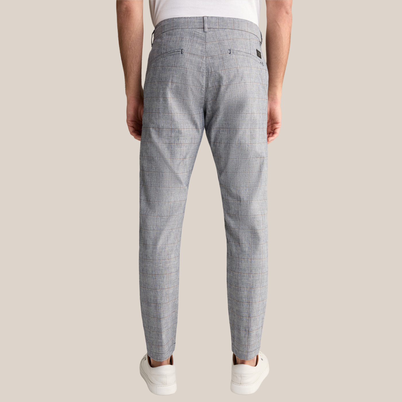 Gotstyle Fashion - Joop! Pants Glen Check Drawstring Chinos - Grey