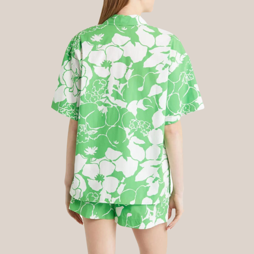 Gotstyle Fashion - Rails Blouses Tropical Floral Print Blouse - Green