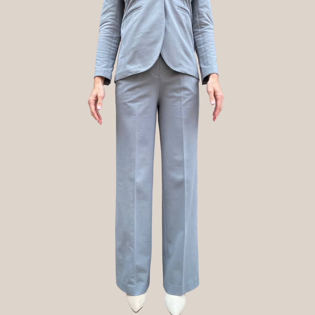 Gotstyle Fashion - Circolo 1901 Pants Jersey Pique High Waist Pant - Grey