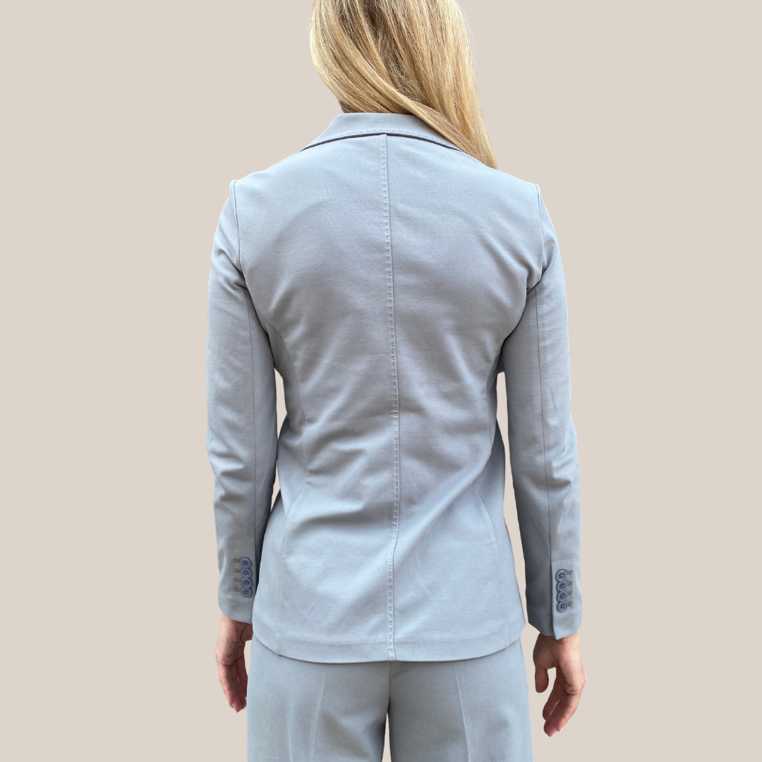 Gotstyle Fashion - Circolo 1901 Blazers Jersey Pique Welt Pocket Blazer - Grey