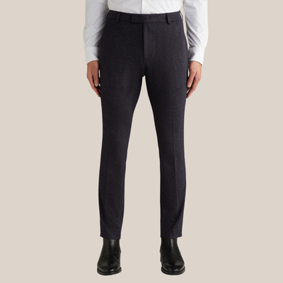 Gotstyle Fashion - Joop! Suits Mottled Stretch Jersey Trousers - Navy