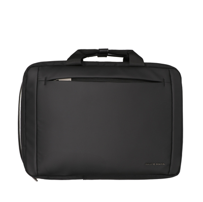 Modern Briefcase / Backpack Hybrid - Black - Gotstyle