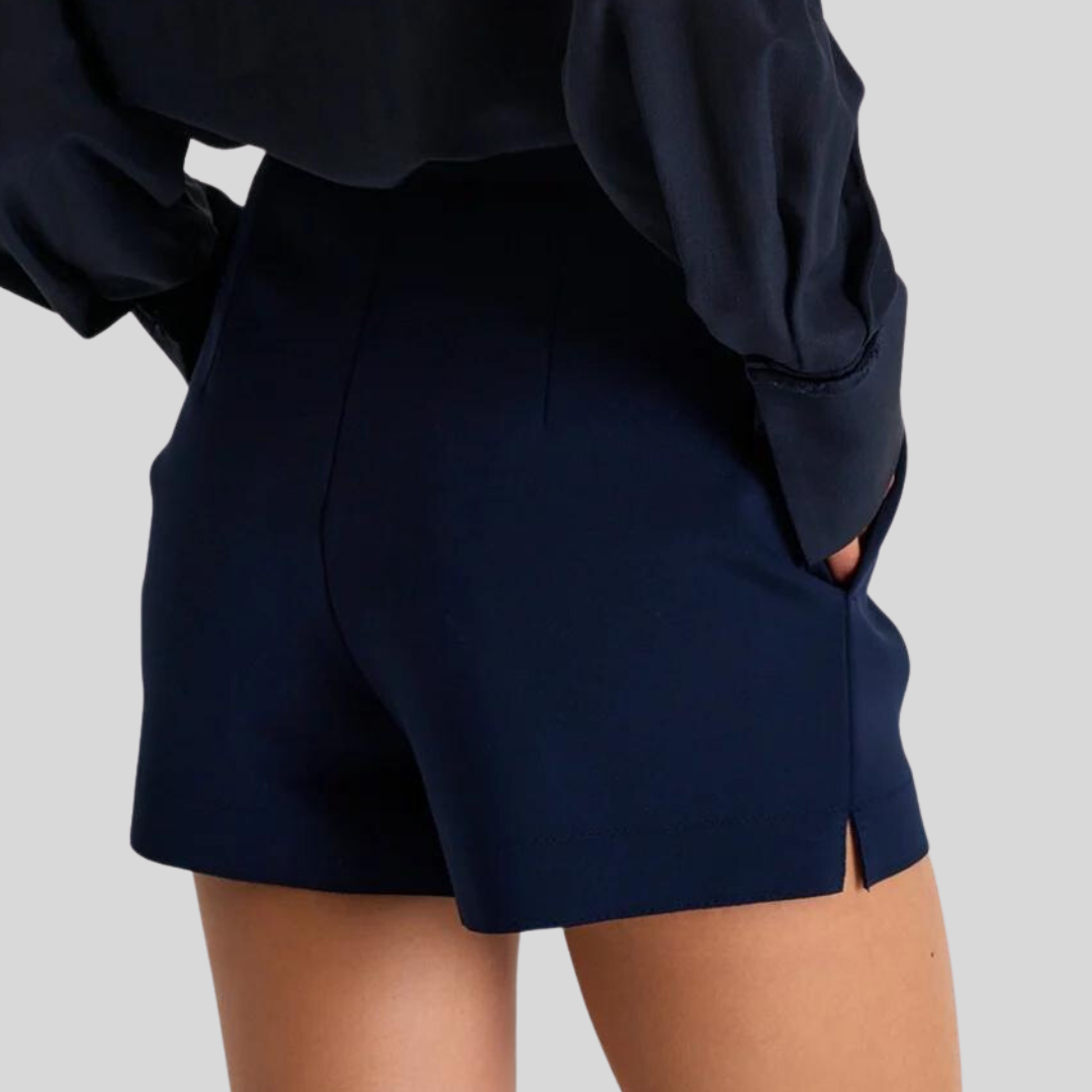 Gotstyle Fashion - Shan Shorts Stretch Jersey Shorts - Navy
