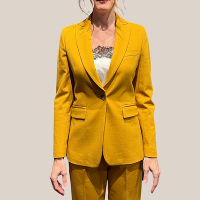 Jersey Blazer - Yellow - Gotstyle
