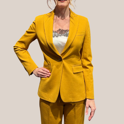 Gotstyle Fashion - Normeet Blazers Jersey Blazer - Yellow