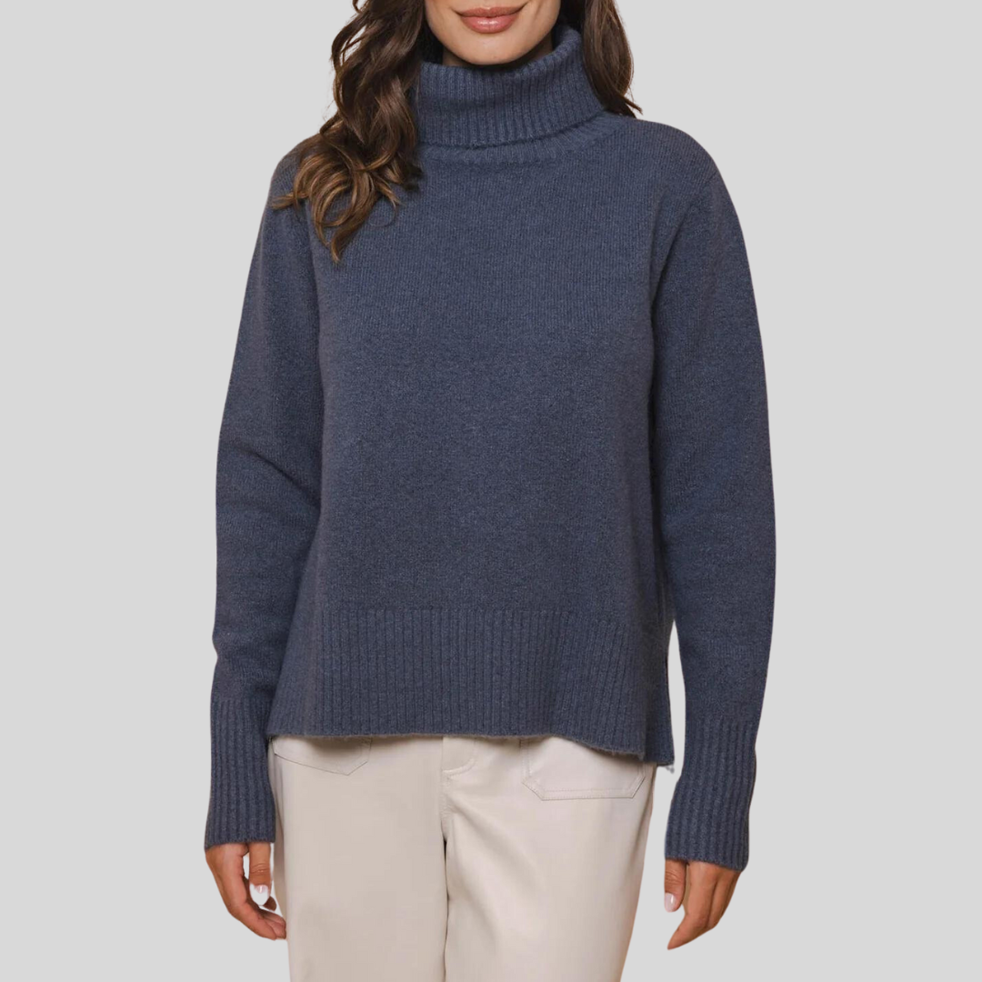 Gotstyle Fashion - Rino and Pelle Sweaters Oversized Turtleneck Sweater - Night