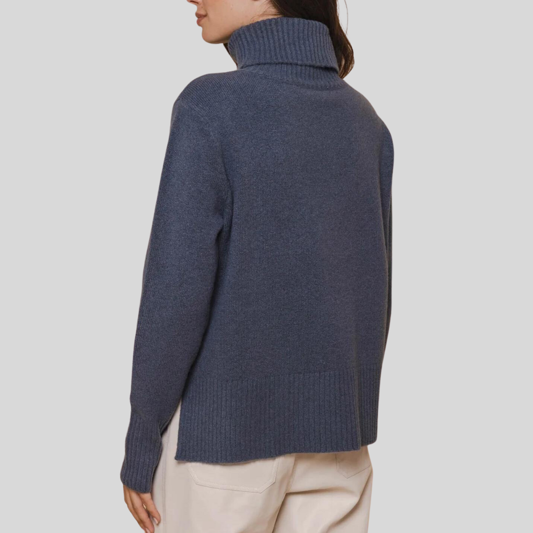 Gotstyle Fashion - Rino and Pelle Sweaters Oversized Turtleneck Sweater - Night