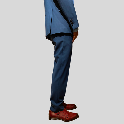 Gotstyle Fashion - PieroGabrieli Suits Wool Stretch Suit - Dark Teal