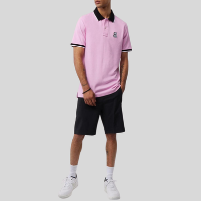 Gotstyle Fashion - Psycho Bunny Polos Pique Polo Collar / Cuffs Contrasts - Pink