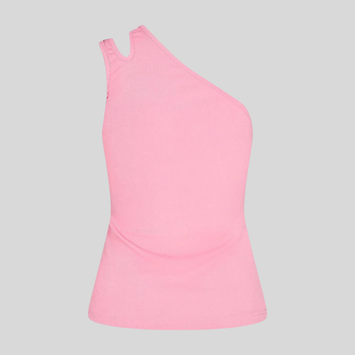 Gotstyle Fashion - Sofie Schnoor Tops Split Strap One Shoulder Tank - Pink