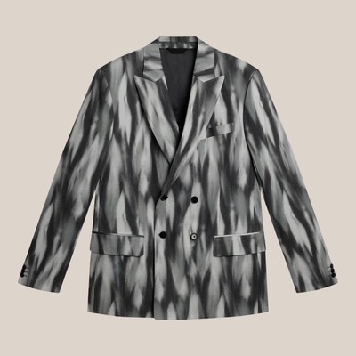 Gotstyle Fashion - J.Lindeberg Blazers Printed Double Breasted Blazer - Multi