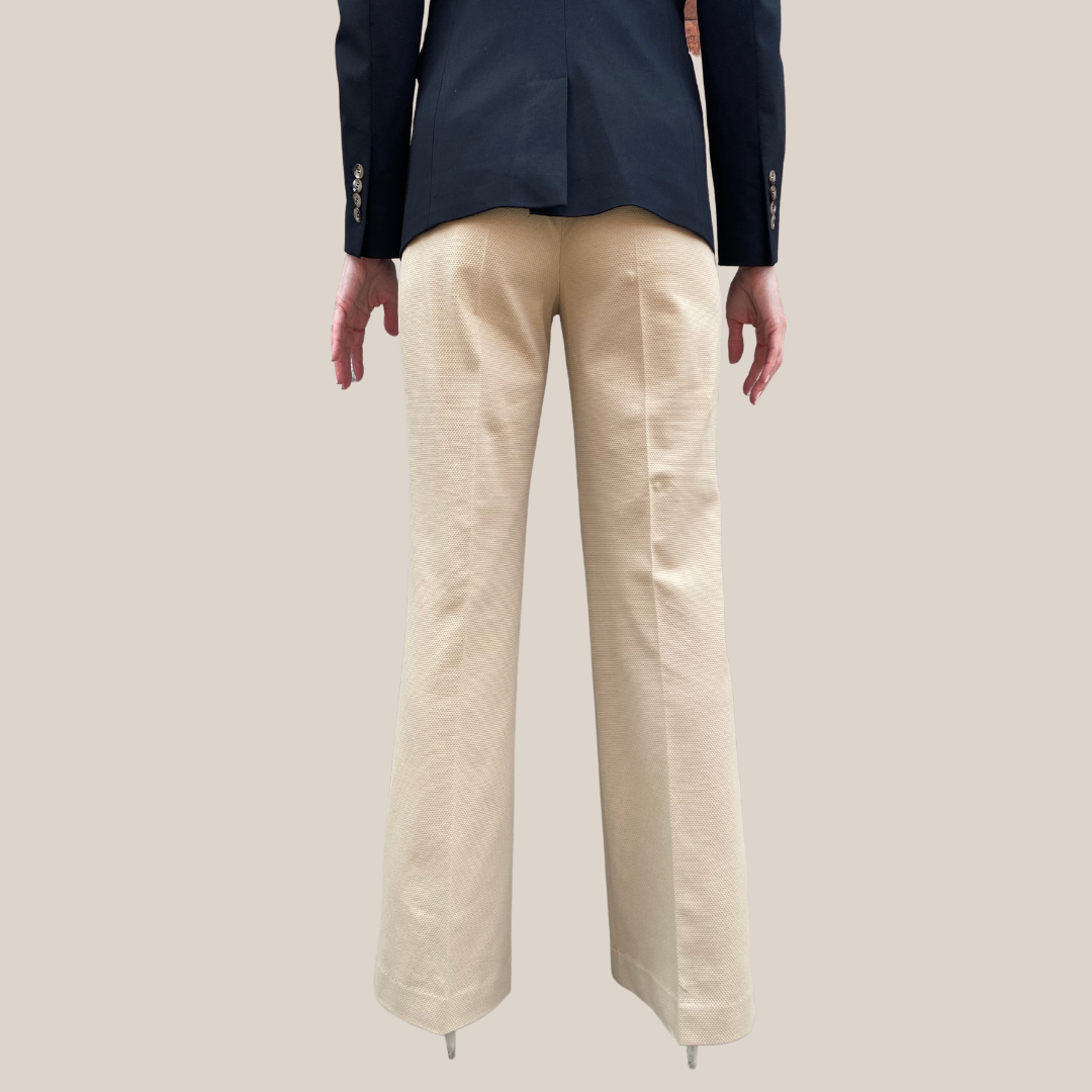 Gotstyle Fashion - Circolo 1901 Pants Jersey Oxford Flared Pant - Sand