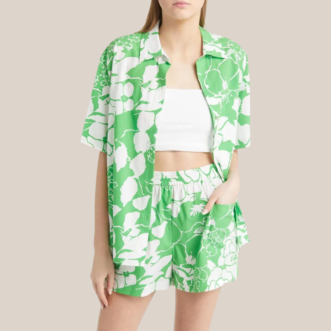 Gotstyle Fashion - Rails Shorts Tropical Floral Short - Green