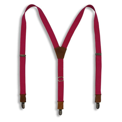 Gotstyle Fashion - Wiseguy Original Belts Slim Elastic Suspenders - Essential Cyclamen