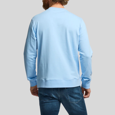 Gotstyle Fashion - Easy Mondays Sweatshirts Crew Neck Terry Sweatshirt - Light Blue