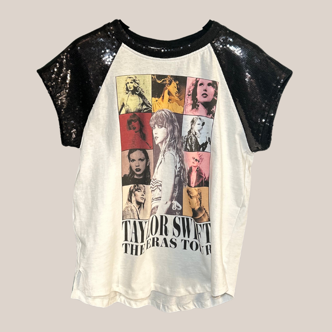 Taylor Swift - The Eras Tour Sequin Sleeves Tee