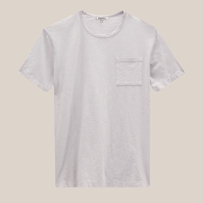 Gotstyle Fashion - Easy Mondays T-Shirts Crew Neck Slub Pocket Tee - Off-White