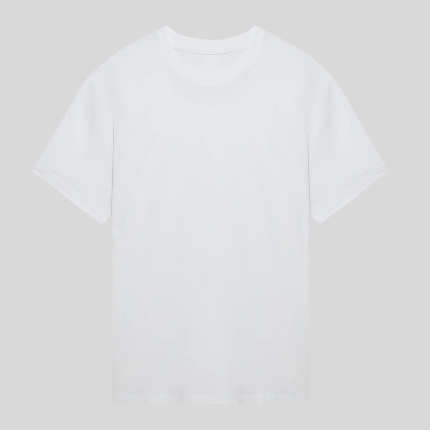 Classic Organic Cotton Crew T-Shirt - White