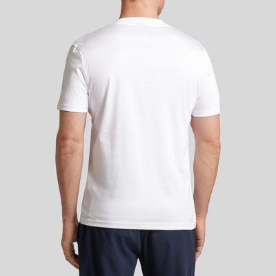 Mercerized Cotton Crew T-Shirt - White