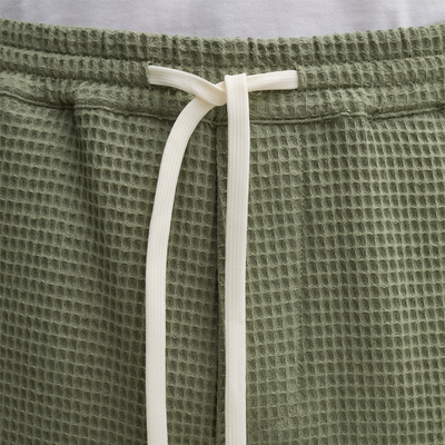 Drawstring Elastic Waist Shorts - Olive