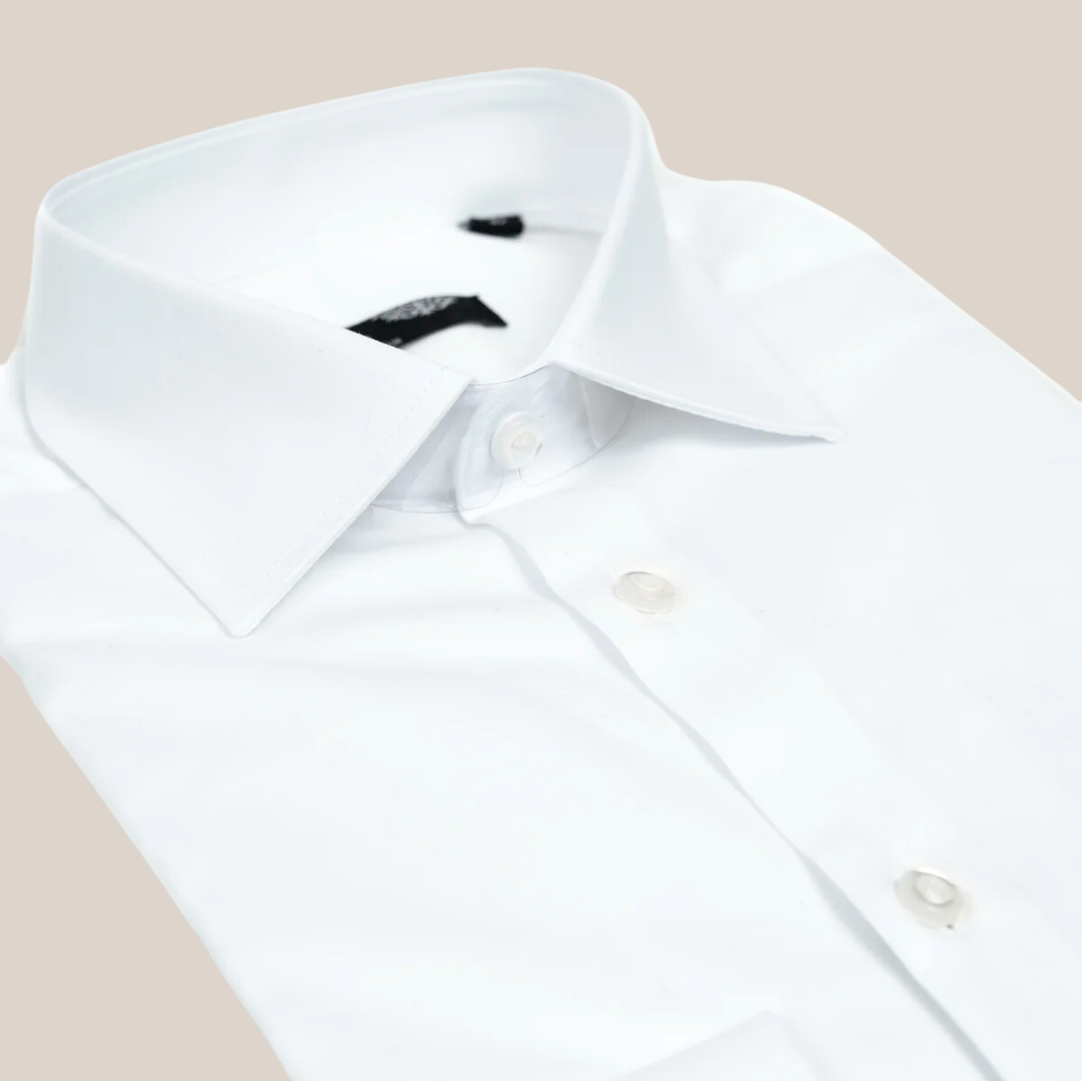 Gotstyle Fashion - Horst Collar Shirts Slim Fit Cotton Stretch Dress Shirt - White