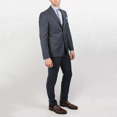 Gotstyle Fashion - Lab Suits Windowpane Check Peak Lapel Suit