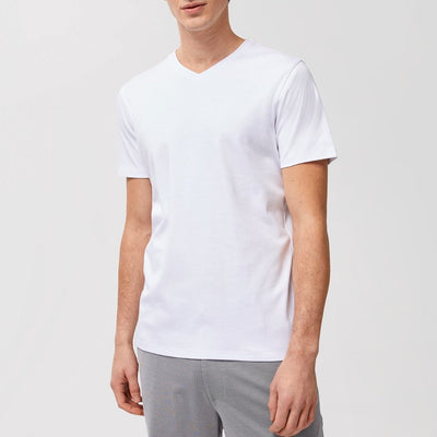 Gotstyle Fashion - Robert Barakett T-Shirts Soft Pima Cotton V-Neck Tee - White