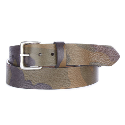 Gotstyle Fashion - BRAVE Leather Belts Camouflage Italian Leather Belt