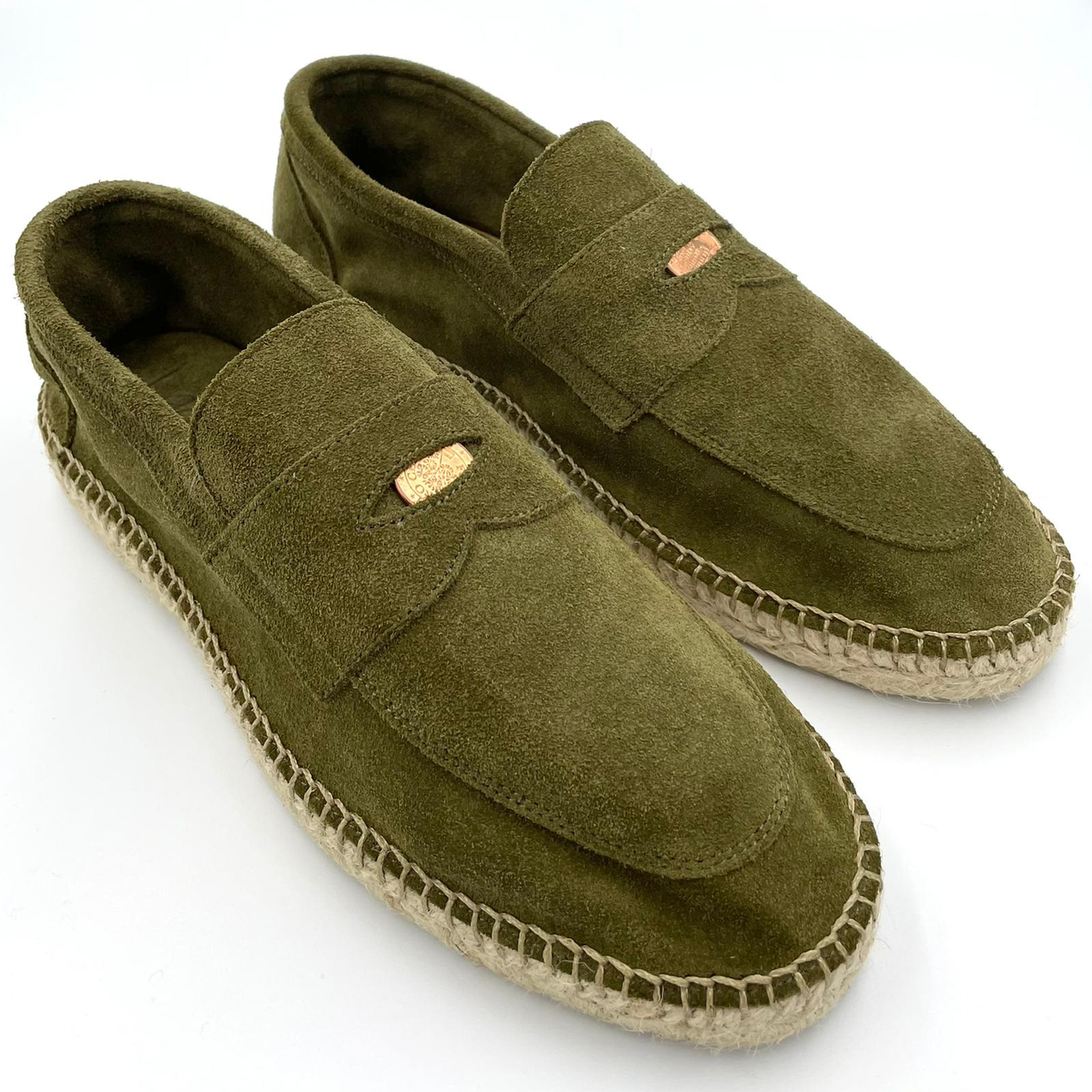 Gotstyle Fashion - Lagoa Shoes Suede Leather Penny Loafer - Green