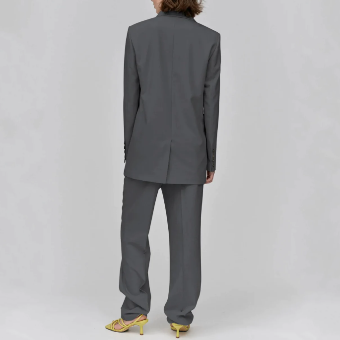 Gotstyle Fashion - Birgitte Herskind Blazers Oversized Masculine Cut Blazer - Grey