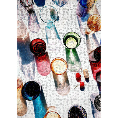 Gotstyle Fashion - Fits Gifts 1000 Piece Linen Finish Puzzle - Cheers!