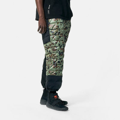 Gotstyle Fashion - Holden Joggers Hybrid Down Sweatpants - Army Camo