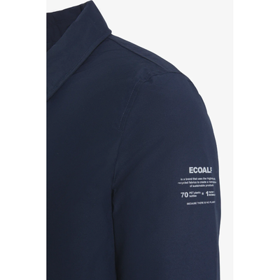 Gotstyle Fashion - Ecoalf Jackets Recycled Polyester Waterproof Top Coat - Navy