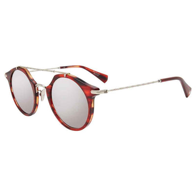 Gotstyle Fashion - John Varvatos Eyewear Round Sunglasses - Mahogany