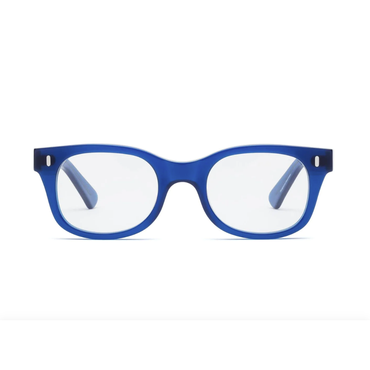 Gotstyle Fashion - Caddis Eyewear Bixby Thick Frame Reading Glasses - Gloss Minor Blues