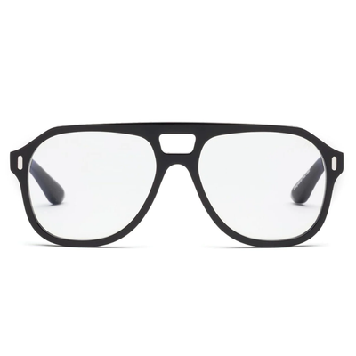Gotstyle Fashion - Caddis Eyewear Root Cause Analysis Acetate Aviator Reading Glasses - Gloss Black