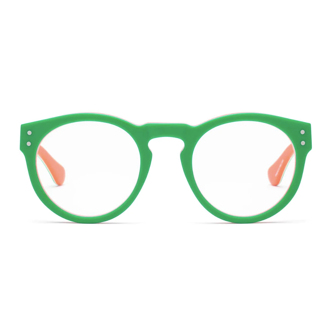 Gotstyle Fashion - Caddis Eyewear Soup Cans Round Reading Glasses - Chelsea Green