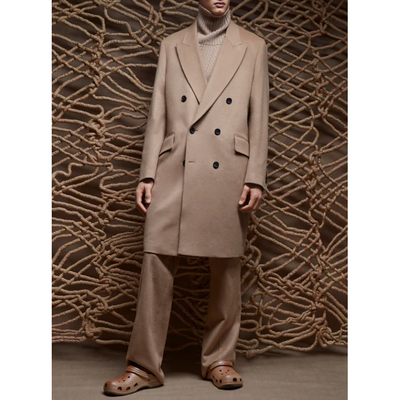 Gotstyle Fashion - Cardinal Of Canada Jackets Wool / Cashmere Top Coat - Camel
