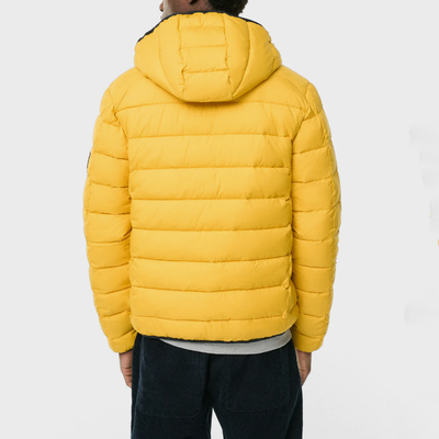 Gotstyle Fashion - Ecoalf Jackets Recycled Polyester Primaloft Padding Hooded Jacket - Yellow