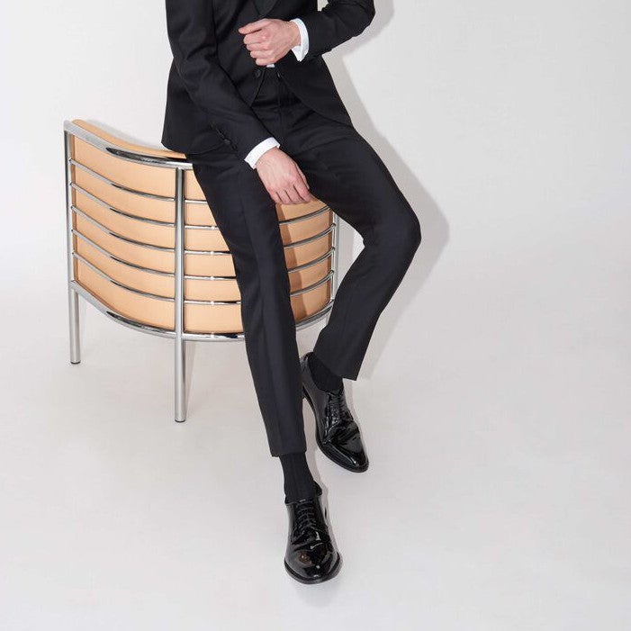 Gotstyle Fashion - Tiger Of Sweden Tuxedo Slim-Fit Wool Tuxedo Trousers - Black