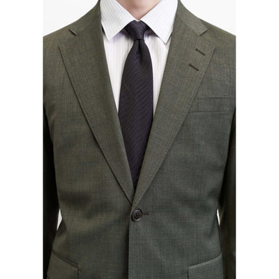 Gotstyle Fashion - Tiger Of Sweden Suits Wool Blend Plain Weave Blazer - Green