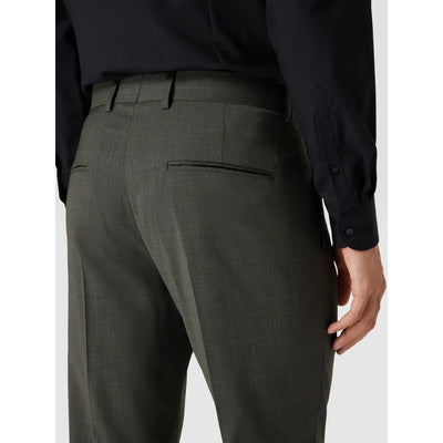 Gotstyle Fashion - Tiger Of Sweden Suits Wool Blend Plain Weave Dress Pant - Green