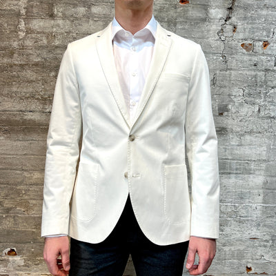 Gotstyle Fashion - Tiger Of Sweden Blazers Hoyt Patch Pockets Cotton Blazer - White