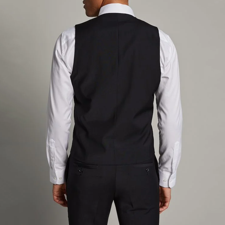 Gotstyle Fashion - Matinique Vests Wool Blend Bi-Stretch Vest - Black