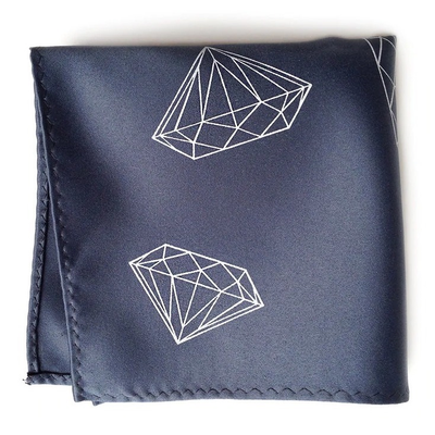 Gotstyle Fashion - Cyberoptix Tie Lab Pocketsquares Diamonds Pocket Square
